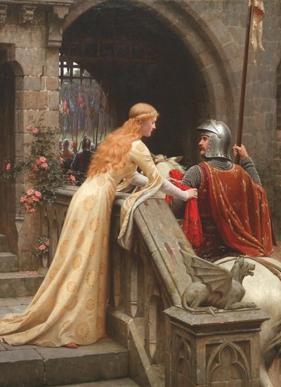 Dios te guíe de Edmund Leighton